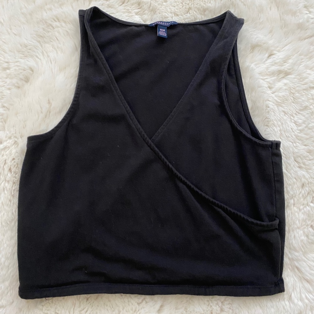 Black Crop Top